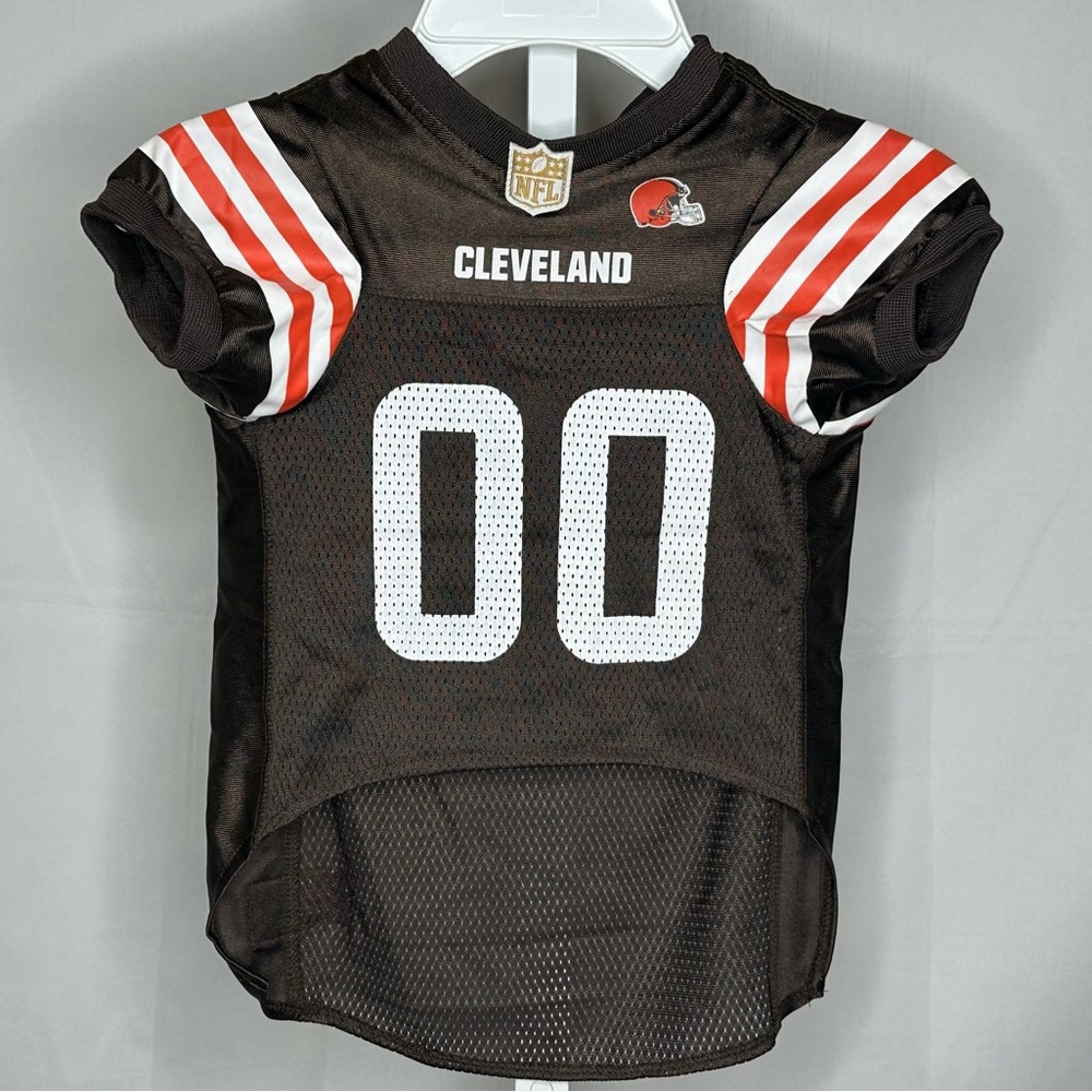 Cleveland Dog Football Jersey - brown and White